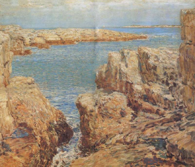 Childe Hassam Coast Scene Isles of Shoals France oil painting art